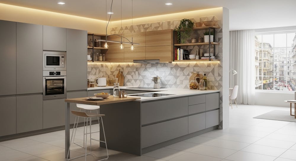 Open Concept Kitchen