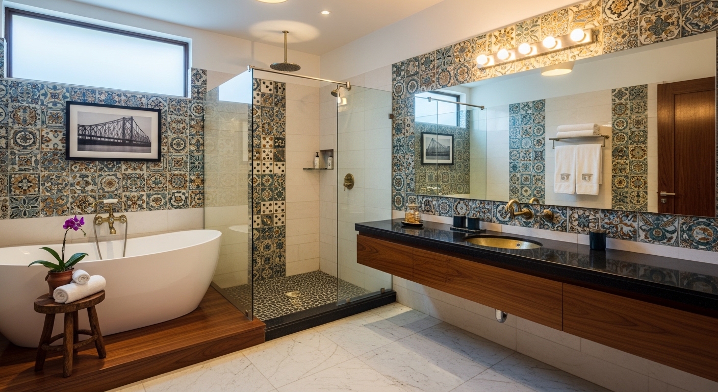bathroom interior design in Kolkata