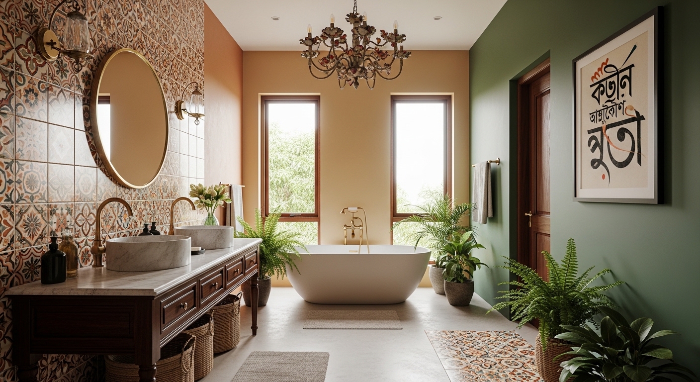 bathroom interior design in Kolkata