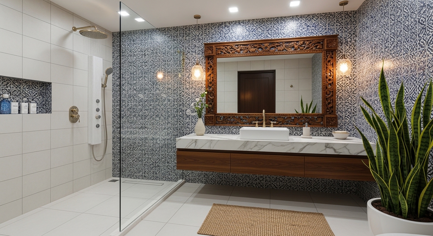 bathroom interior design in kolkata