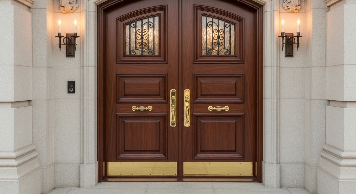  Double-Shutter Luxury Main Doors