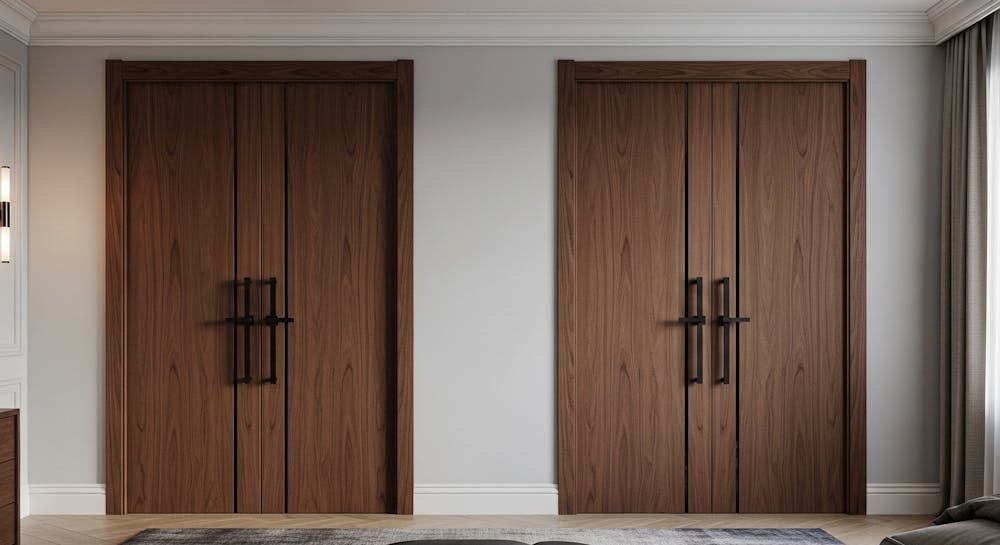 Luxury Bedroom Doors with Matte Finish