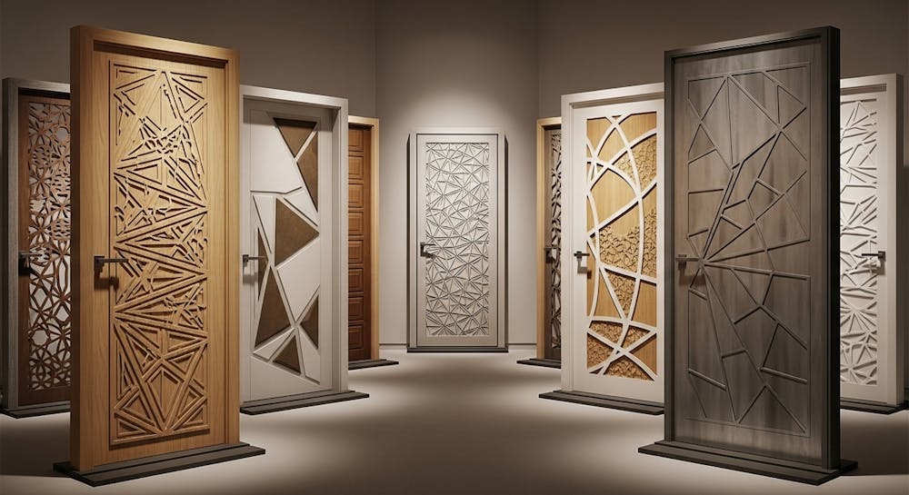 CNC-Cut Designer Doors
