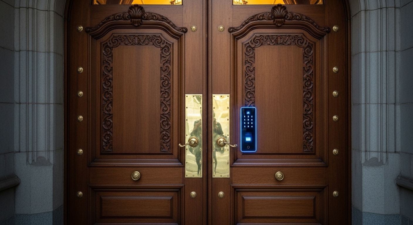 Luxury Doors with Smart Digital Locks
