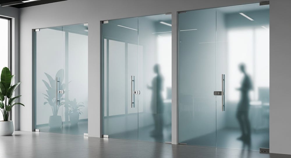Frosted Glass Doors for Privacy