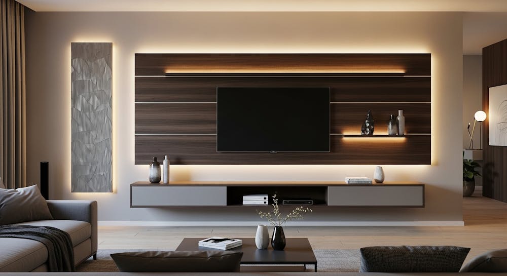 LED TV Panel Design for Hall