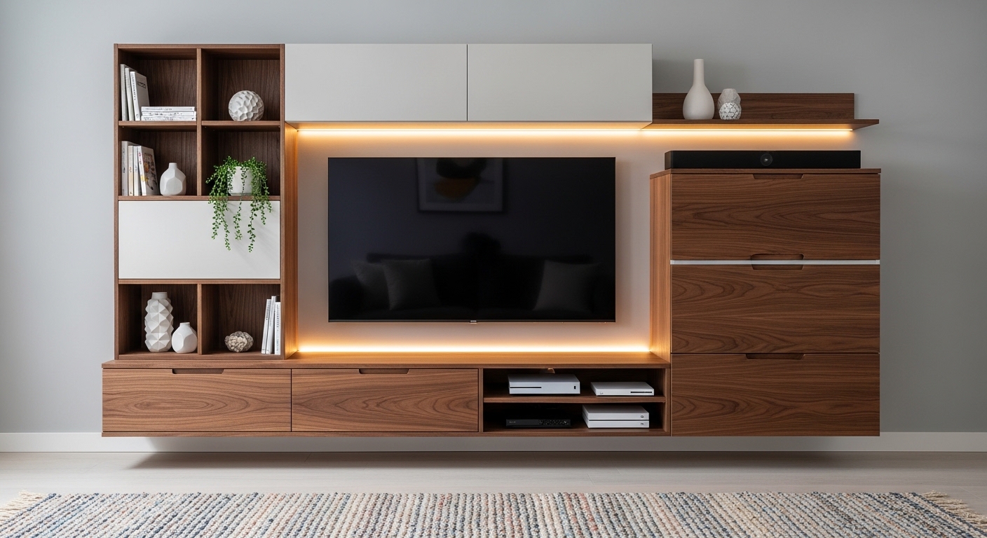 Modular TV Unit Design