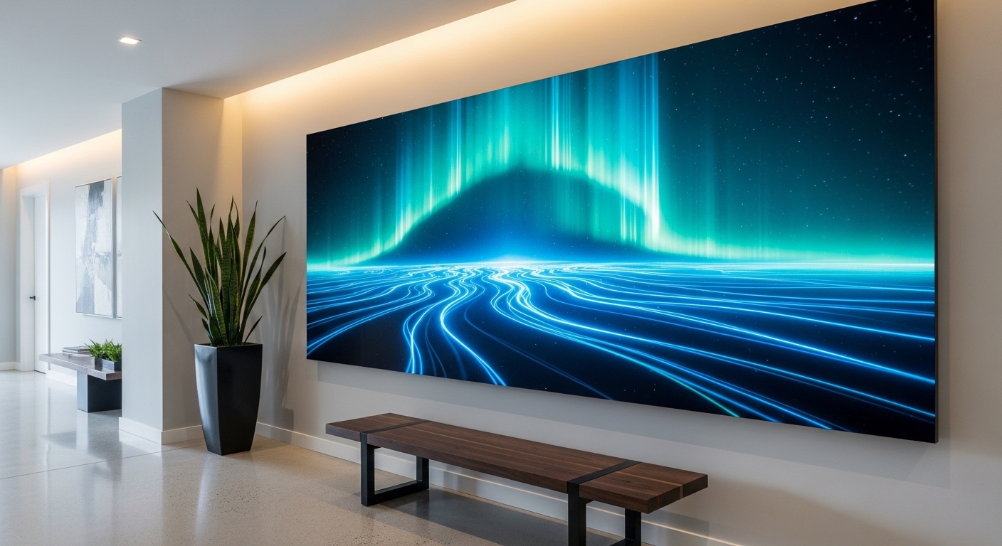 LCD Panel Design for Hall