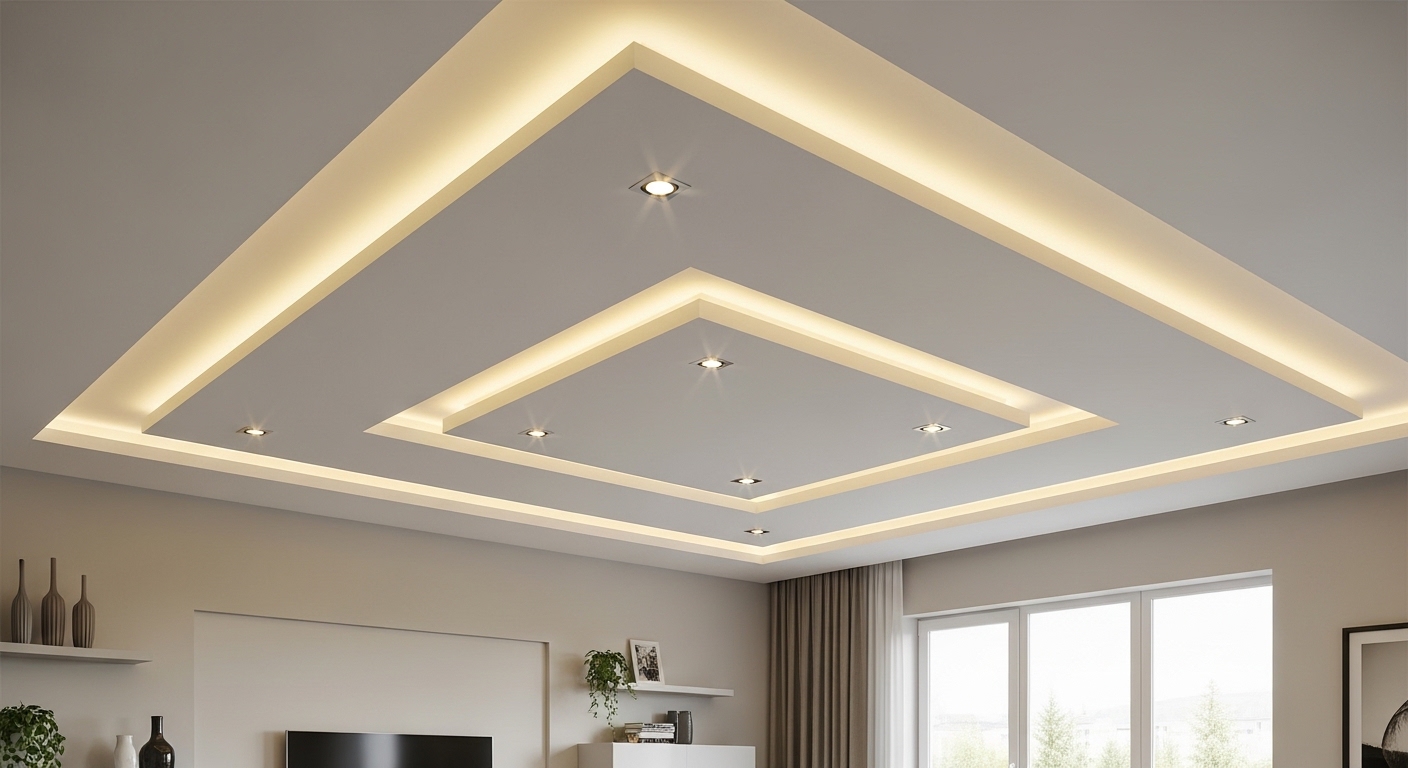 Gypsum Board False Ceiling