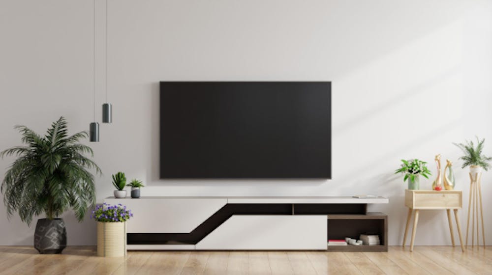 Floating TV Unit for a Lighter Look