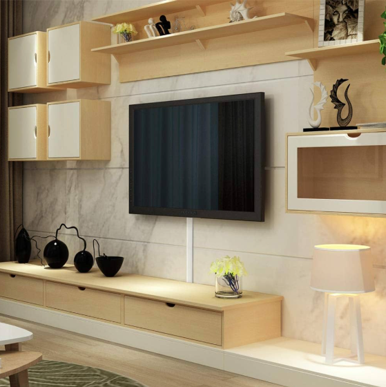 Hidden Wiring = Cleaner Walls