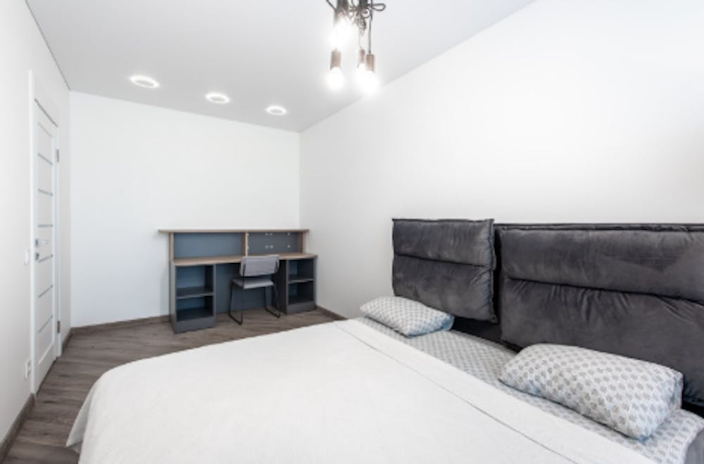 Minimalist Small Bedroom with Smart Storage