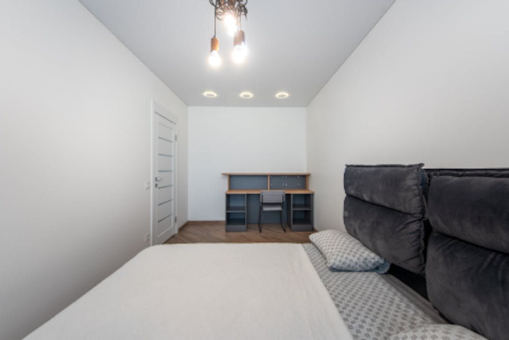 Minimalist Small Bedroom with Smart Storage