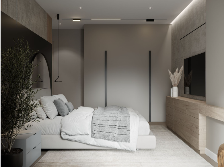 Neutral Colour Bedroom for Instant Calm