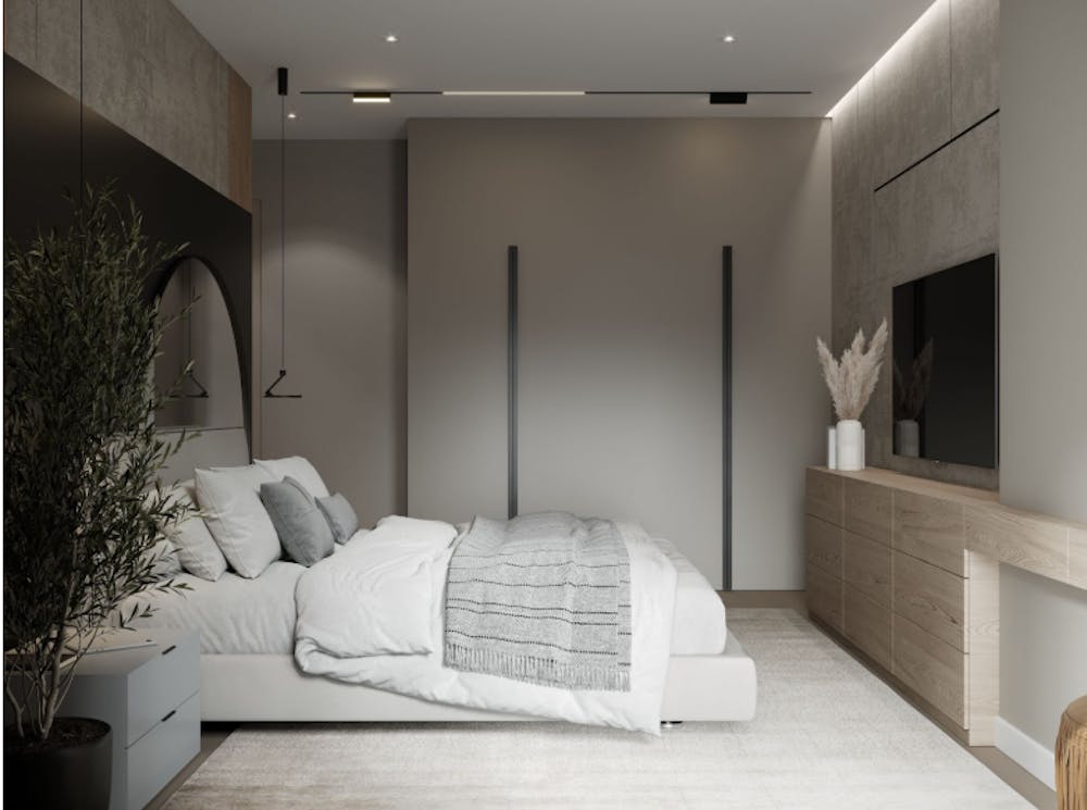 Neutral Colour Bedroom for Instant Calm