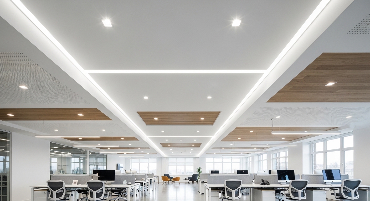 Modern Office False Ceiling Design Ideas 