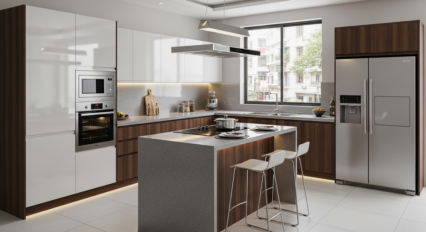 Modular Kitchen Design In Kolkata