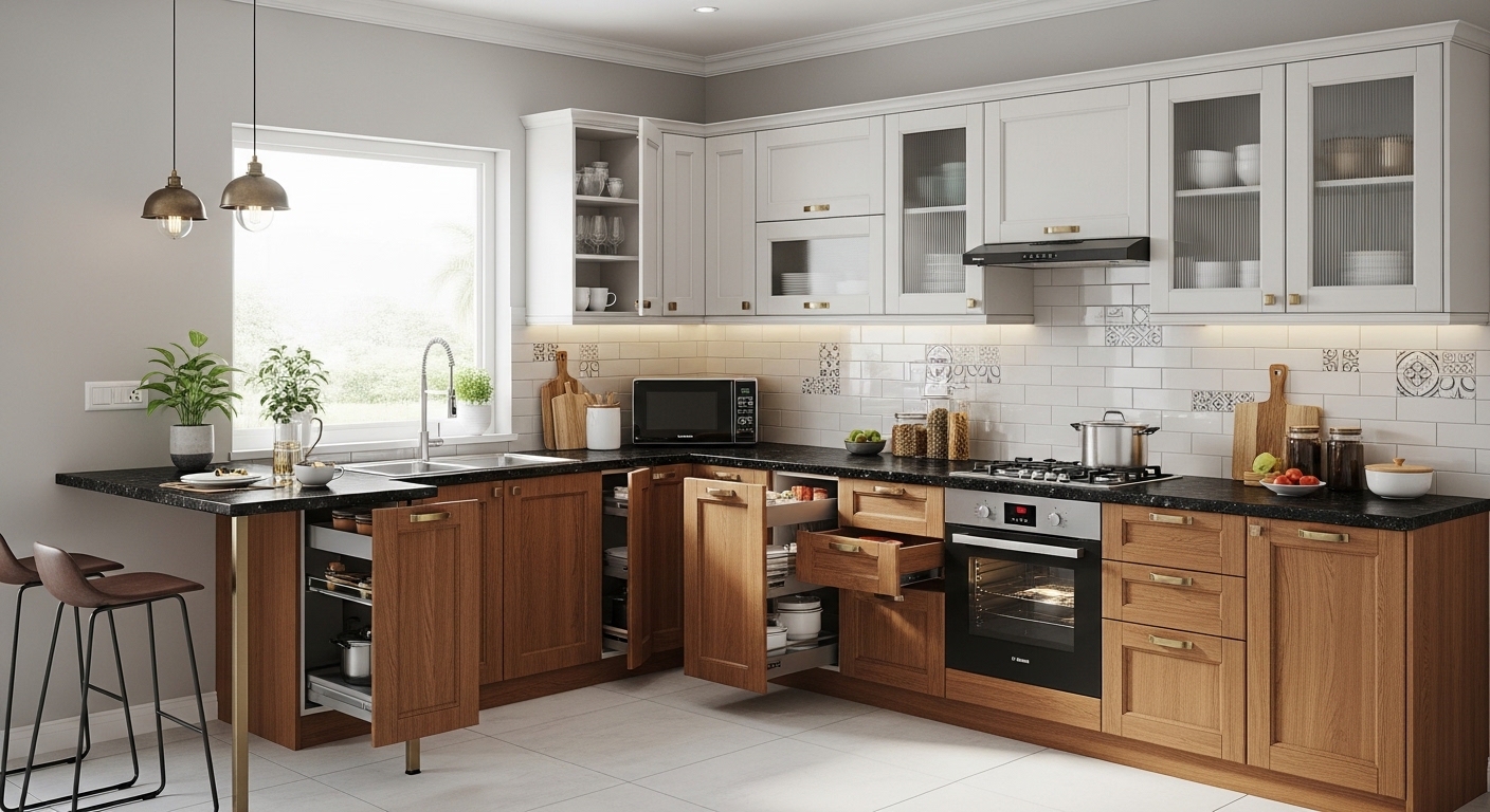 Modular Kitchen Design For Kolkata