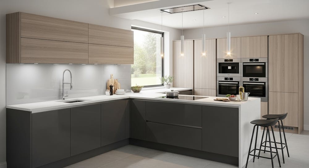 Peninsula Modular Kitchen