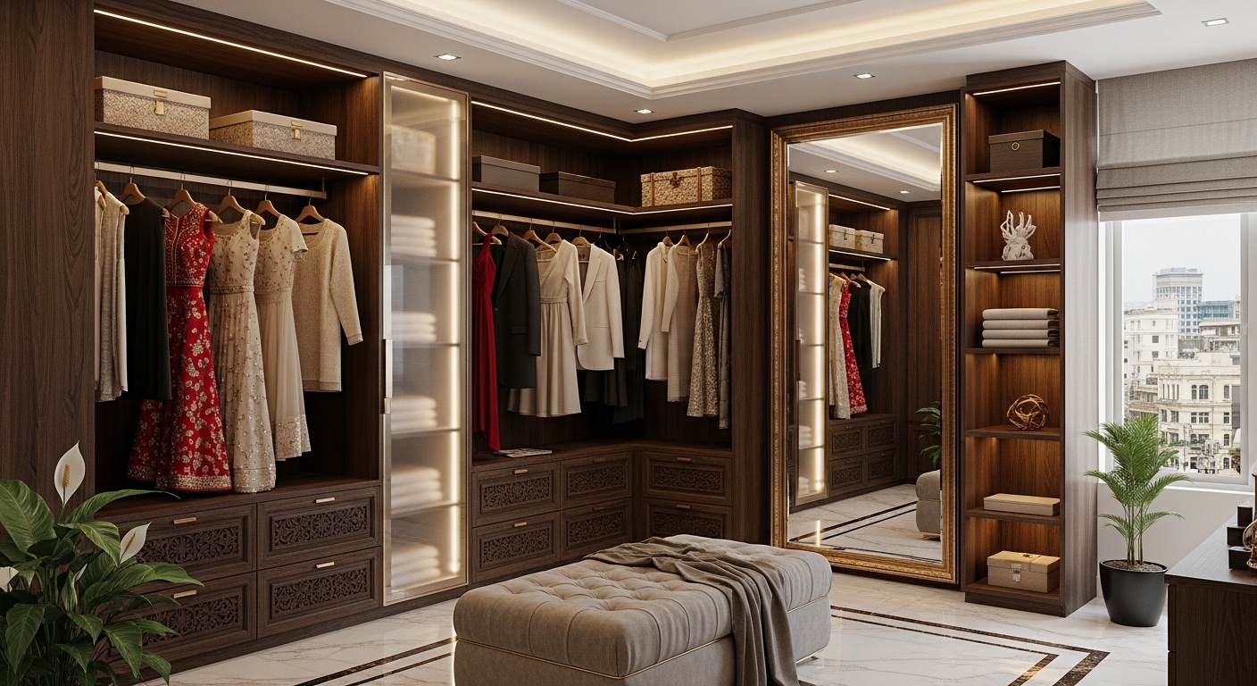Walk-in Wardrobes in kolkata