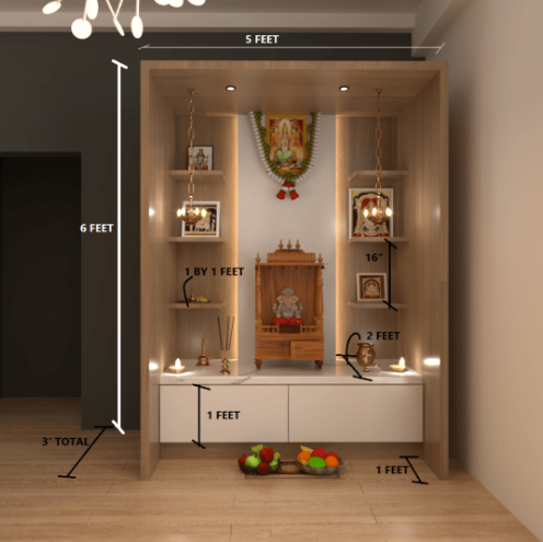 puja unit design in Kolkata