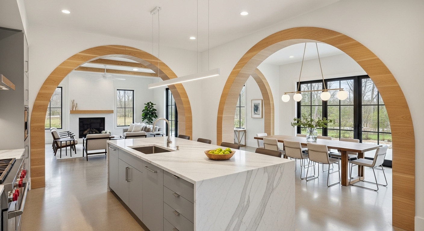 Open-Concept Arches 