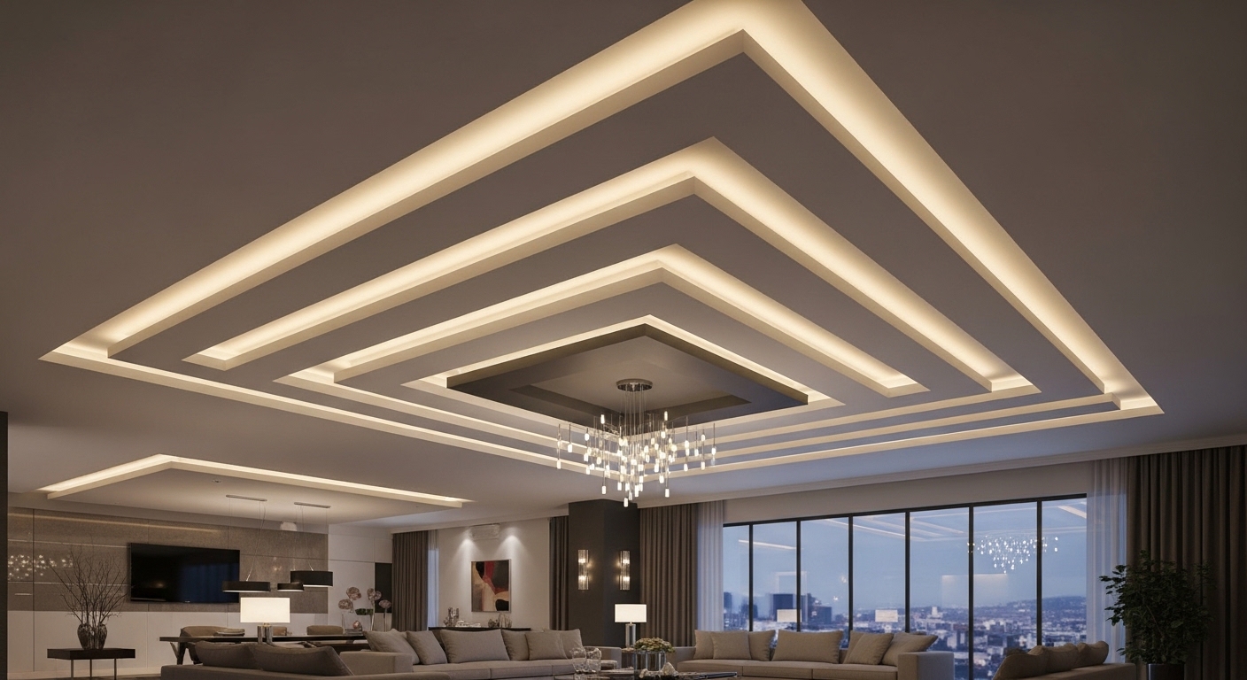 Layered Ceiling Designs