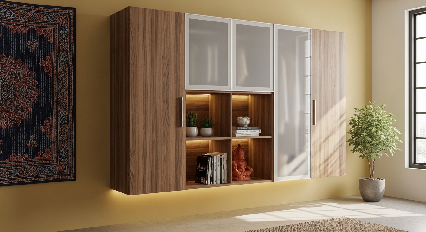 Floating Wall Wardrobe Design