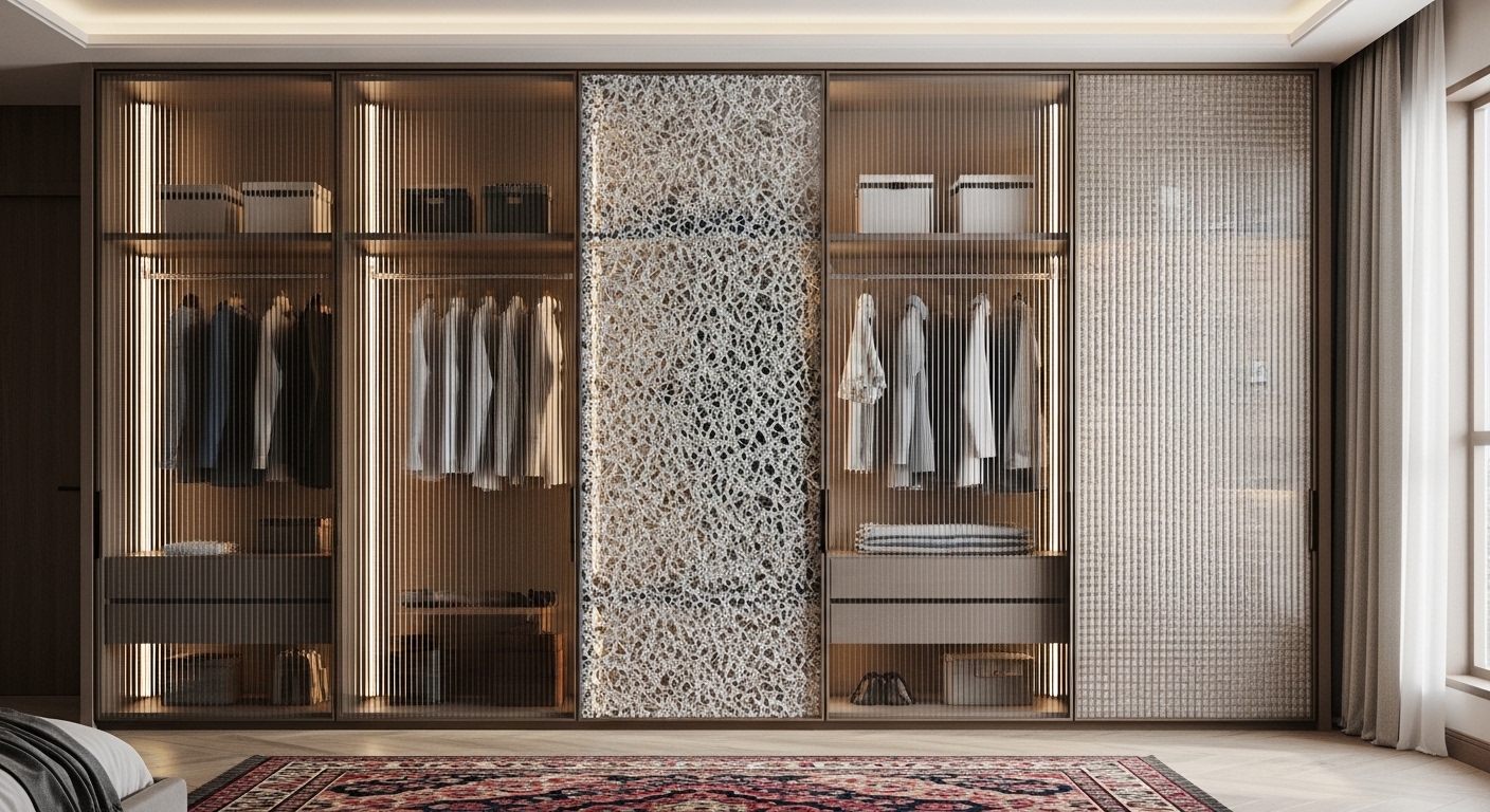 The Textured Glass Detail