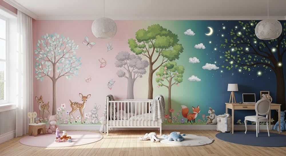 Wall Decals That Grow With Kids