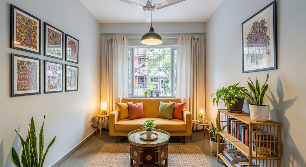Small Apartment Interior Design in Kolkata