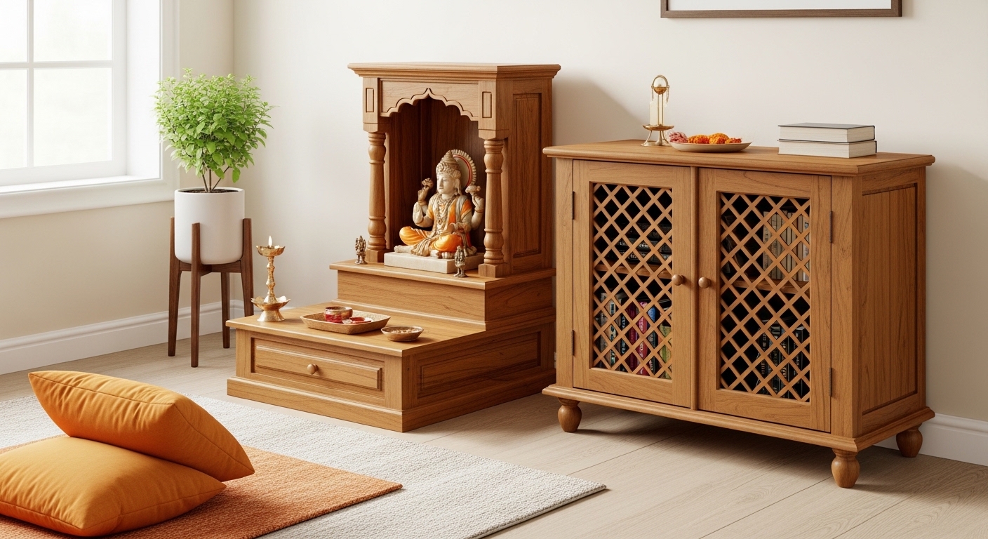 Interior Design for Pooja Room with Vastu Guidelines