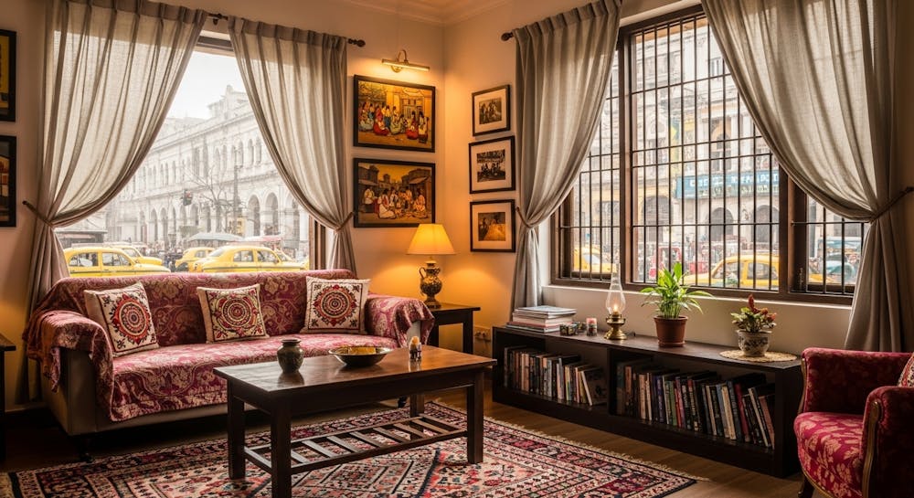 Living Room interior in kolkata