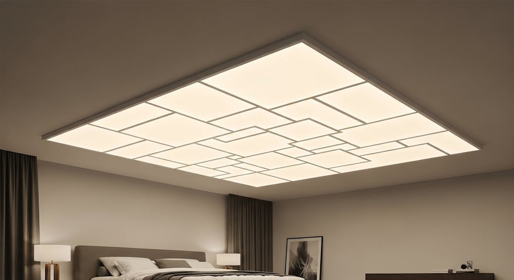 LED Panel Design for Bedroom Ceiling