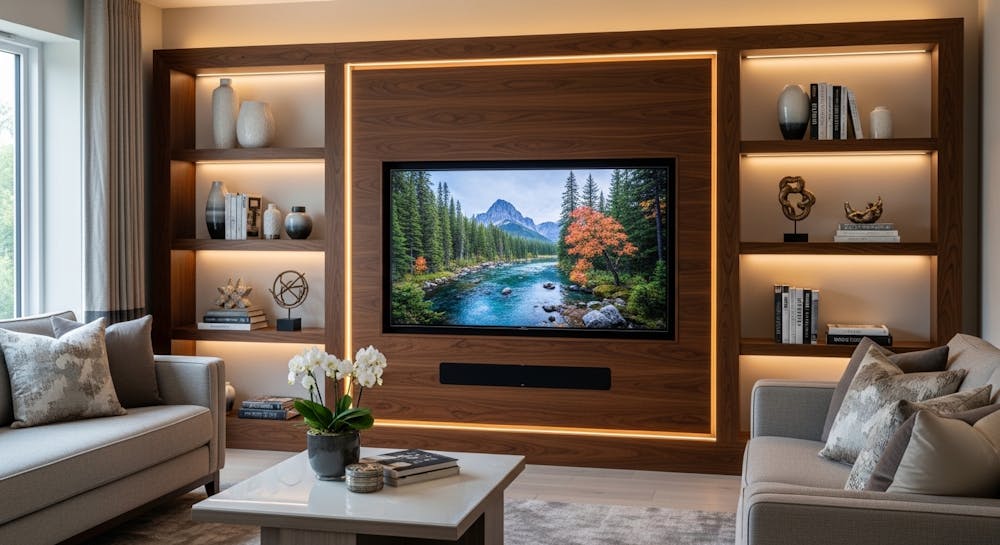 Why TV Panel Design Matters in a Drawing Room