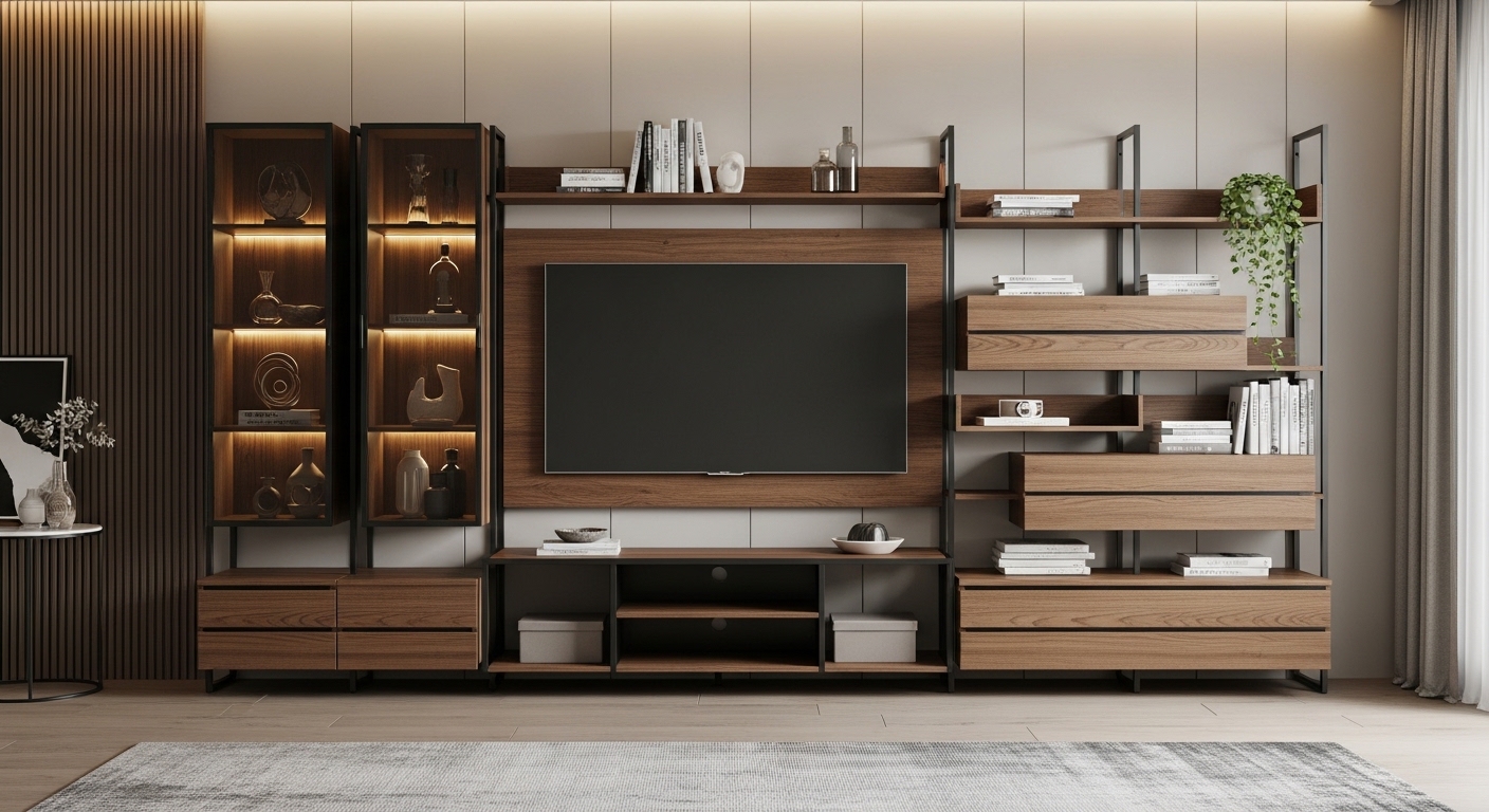Modular TV Unit Design for Flexibility