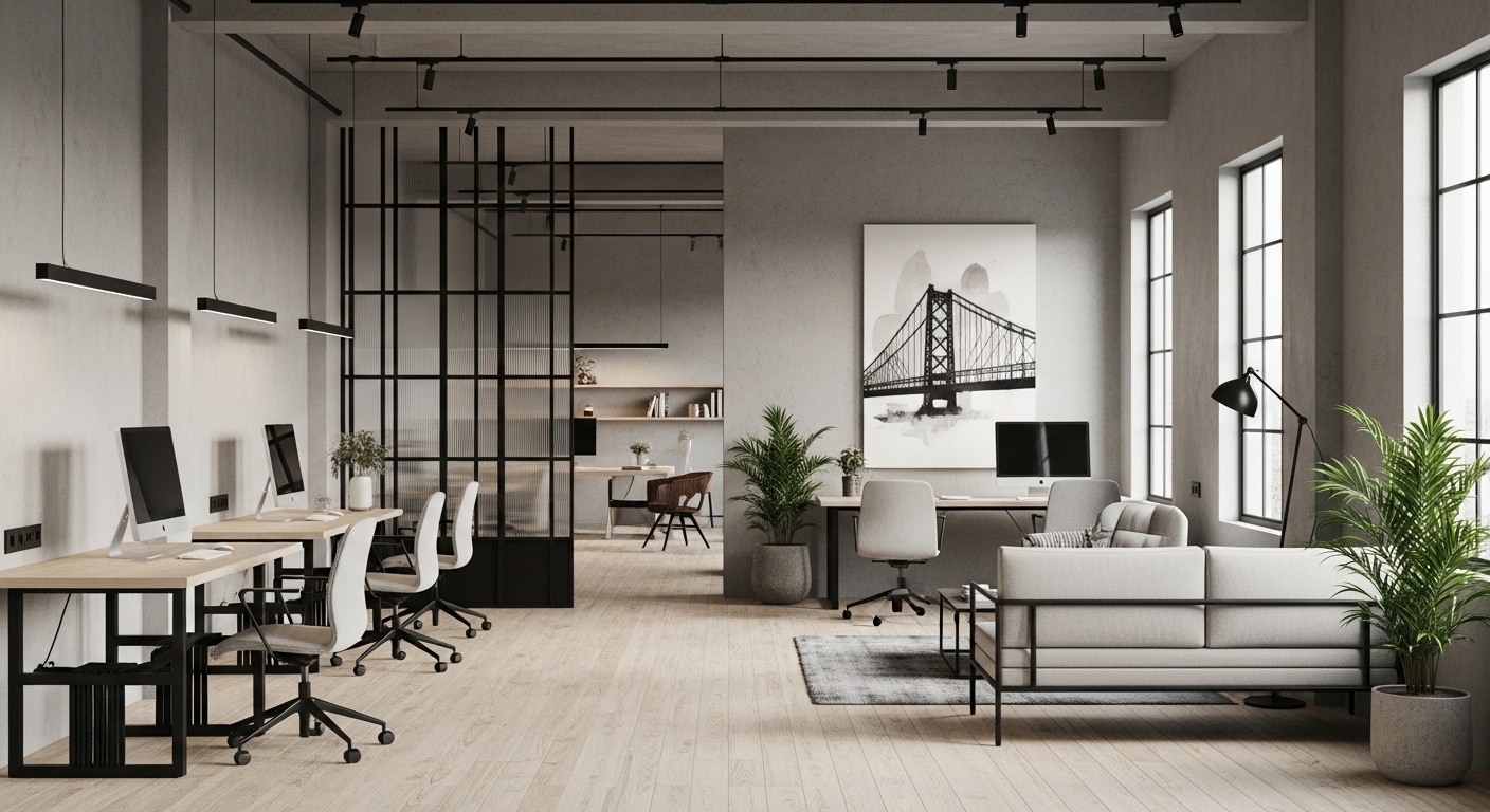 Minimal Commercial Interiors