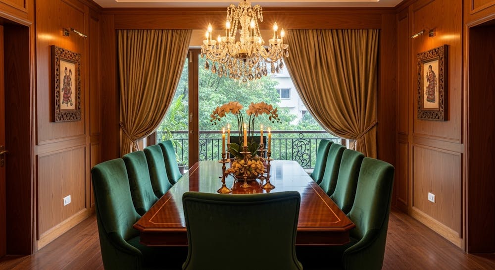 Classy Wooden Interior For Elegant Feel