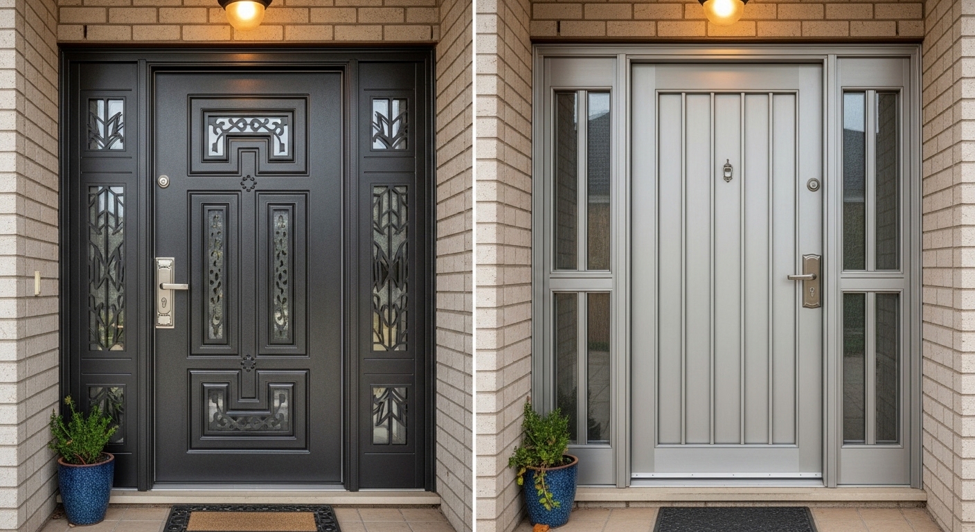 Steel & Mild Steel Security Doors