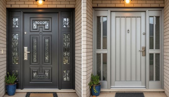 Steel & Mild Steel Security Doors