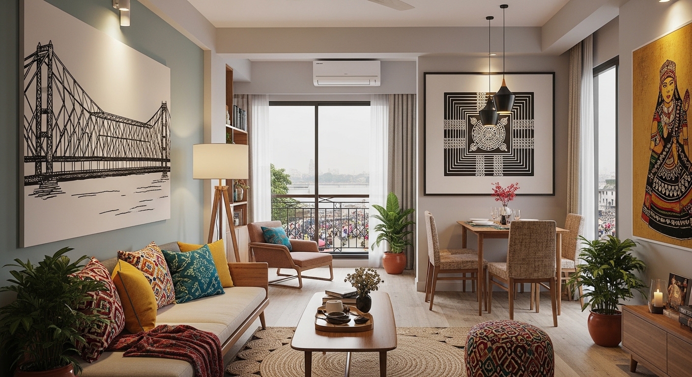 flat interior designer in kolkata