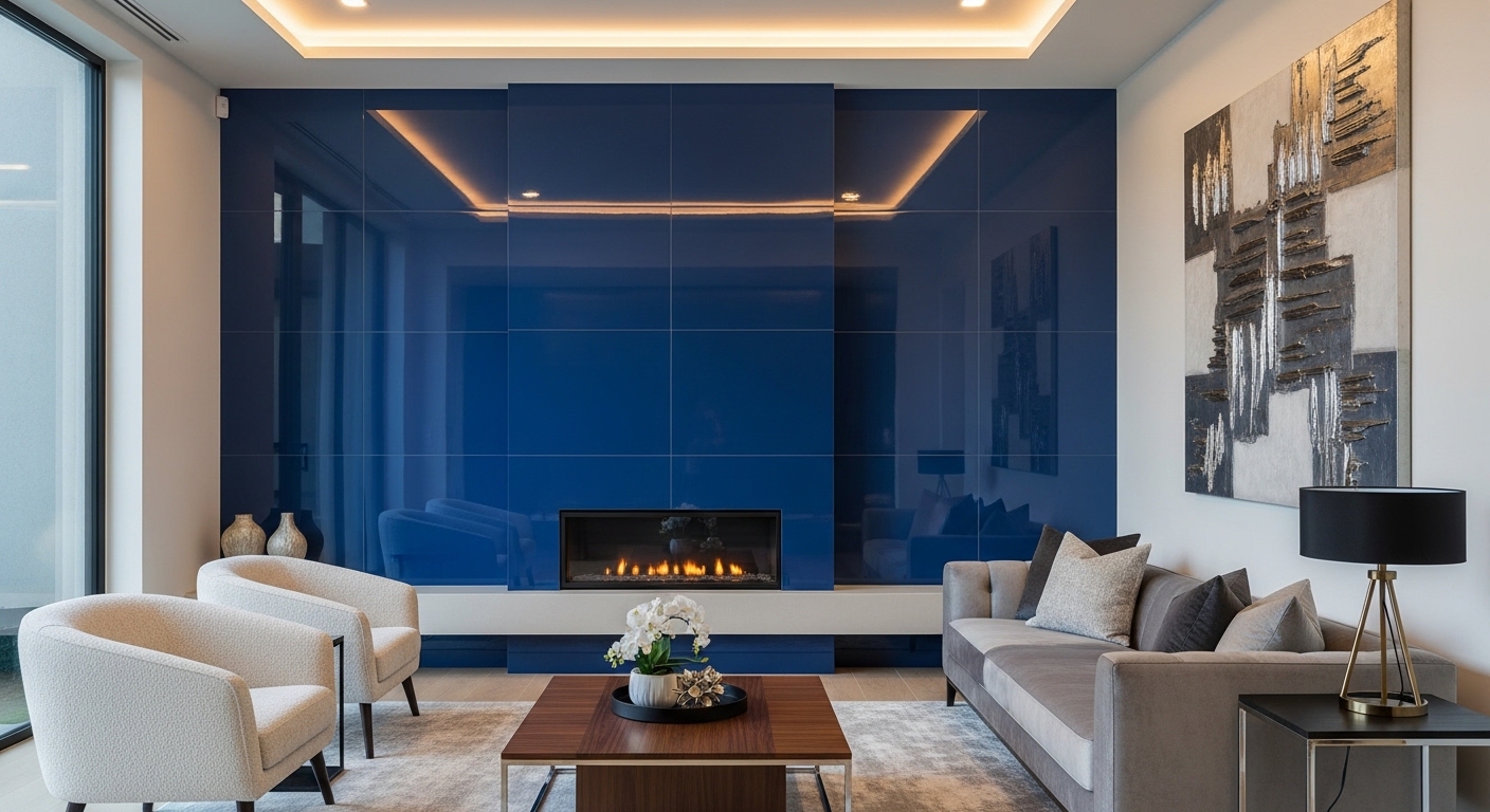 Lacquered Glass In Interior Design