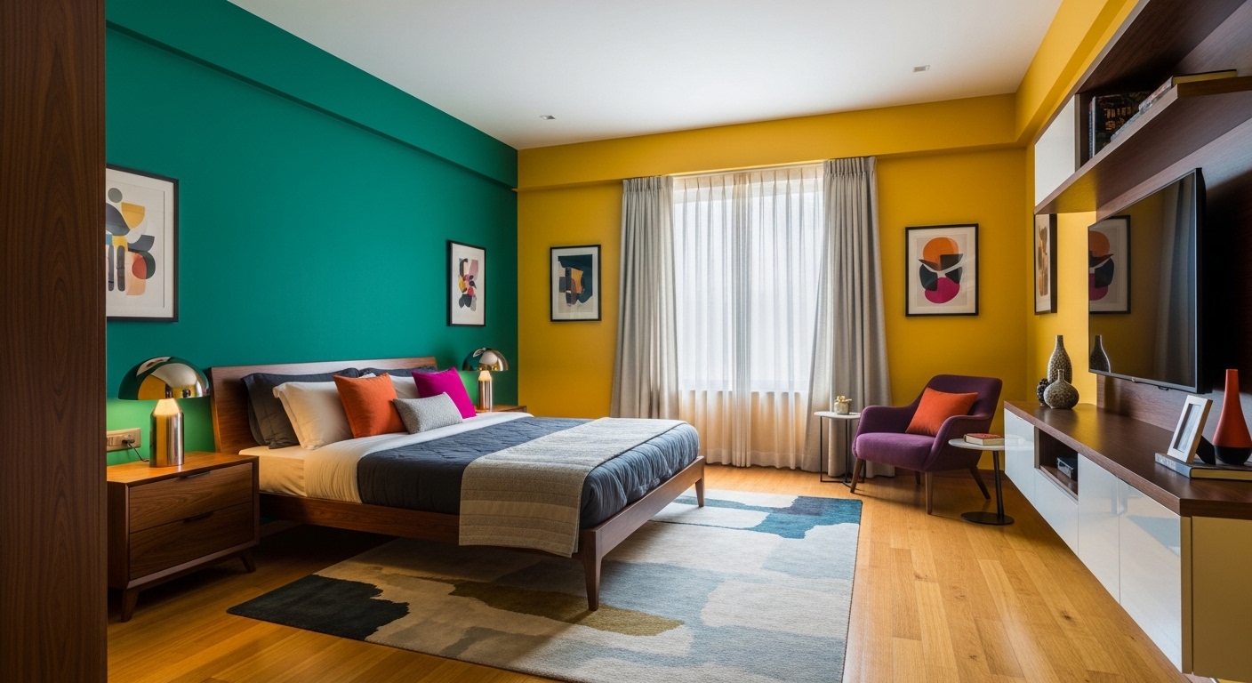 Bright And Bold Wall Colors