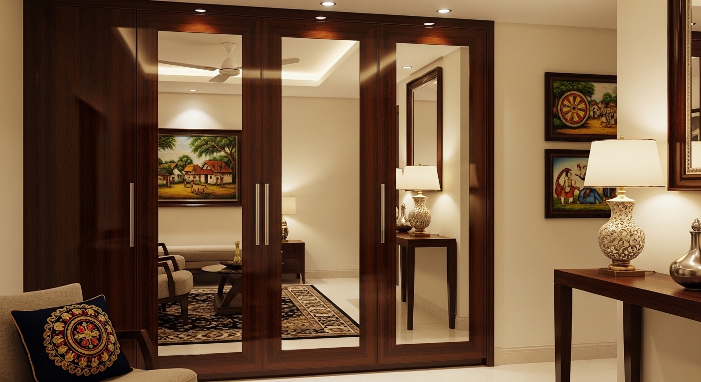 Wardrobes With Mirror Panels