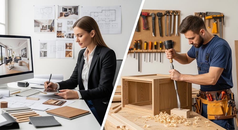 Interior Designer Vs Carpenter