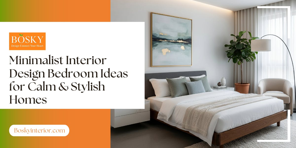 Minimalist Interior Design Bedroom Ideas for Calm & Stylish Homes