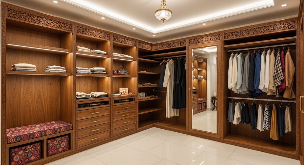 Walk-In Wardrobe For Extra Space