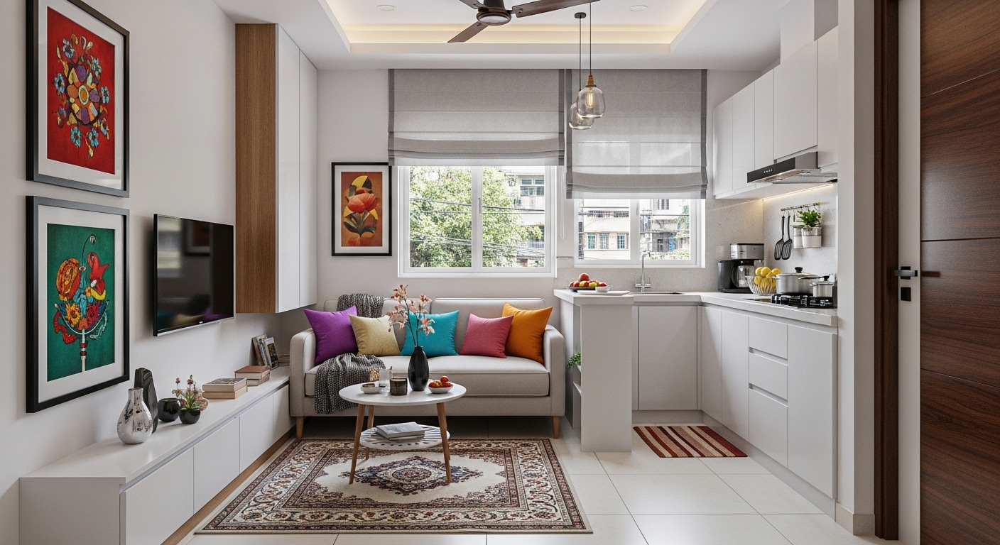 Flat Interior Design Ideas in Kolkata
