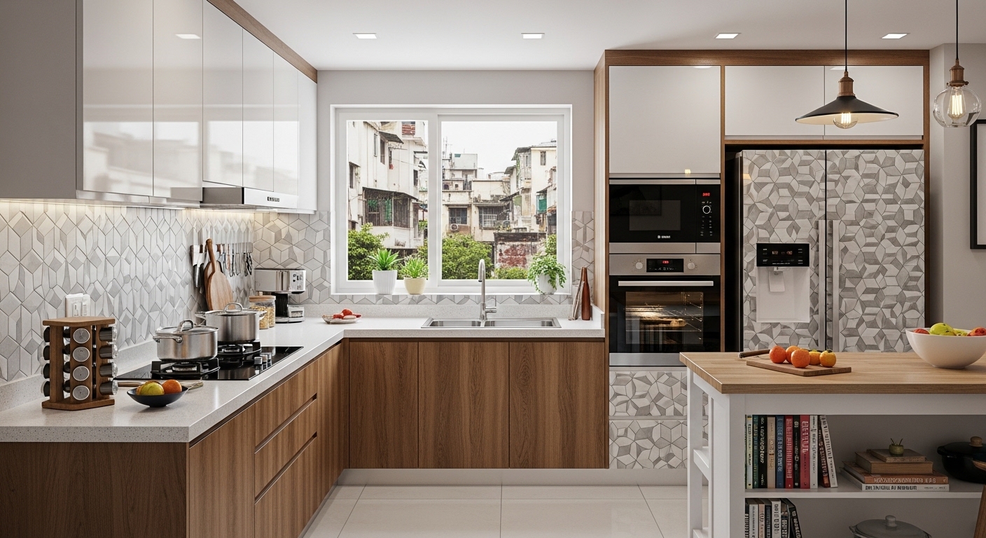 modular kitchen design in kolkata