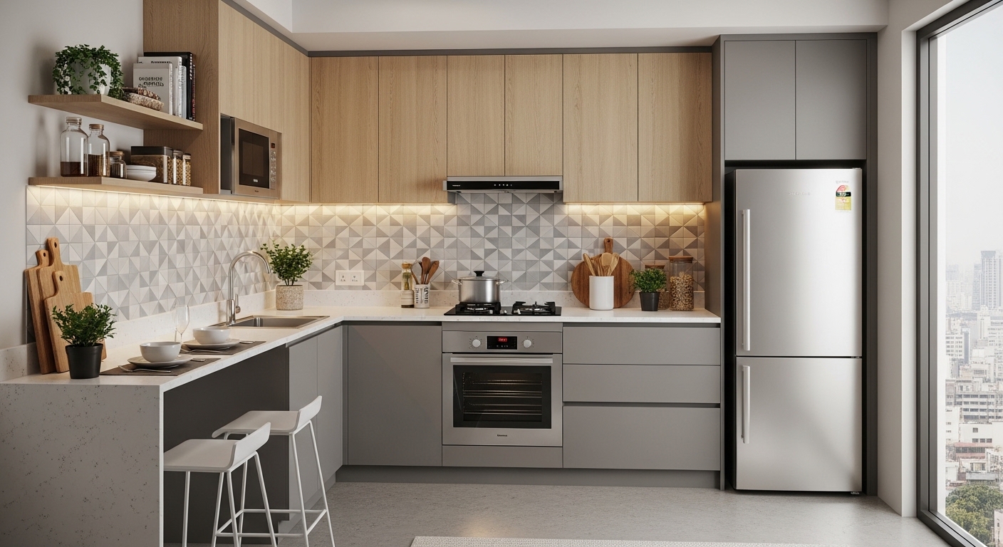 modular kitchen design in kolkata